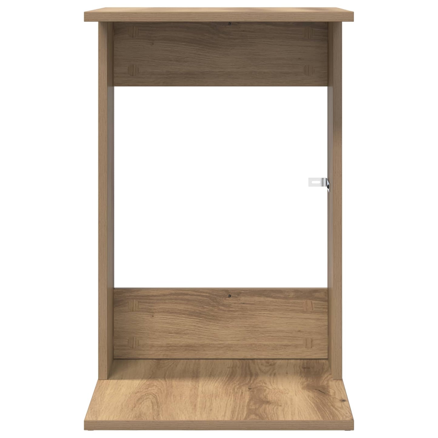 Sidebord Artisan Egetræ 40 x 38 x 62,5 cm Konstrueret træ