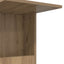 Sidebord Artisan Egetræ 40 x 35 x 60 cm Konstrueret træ