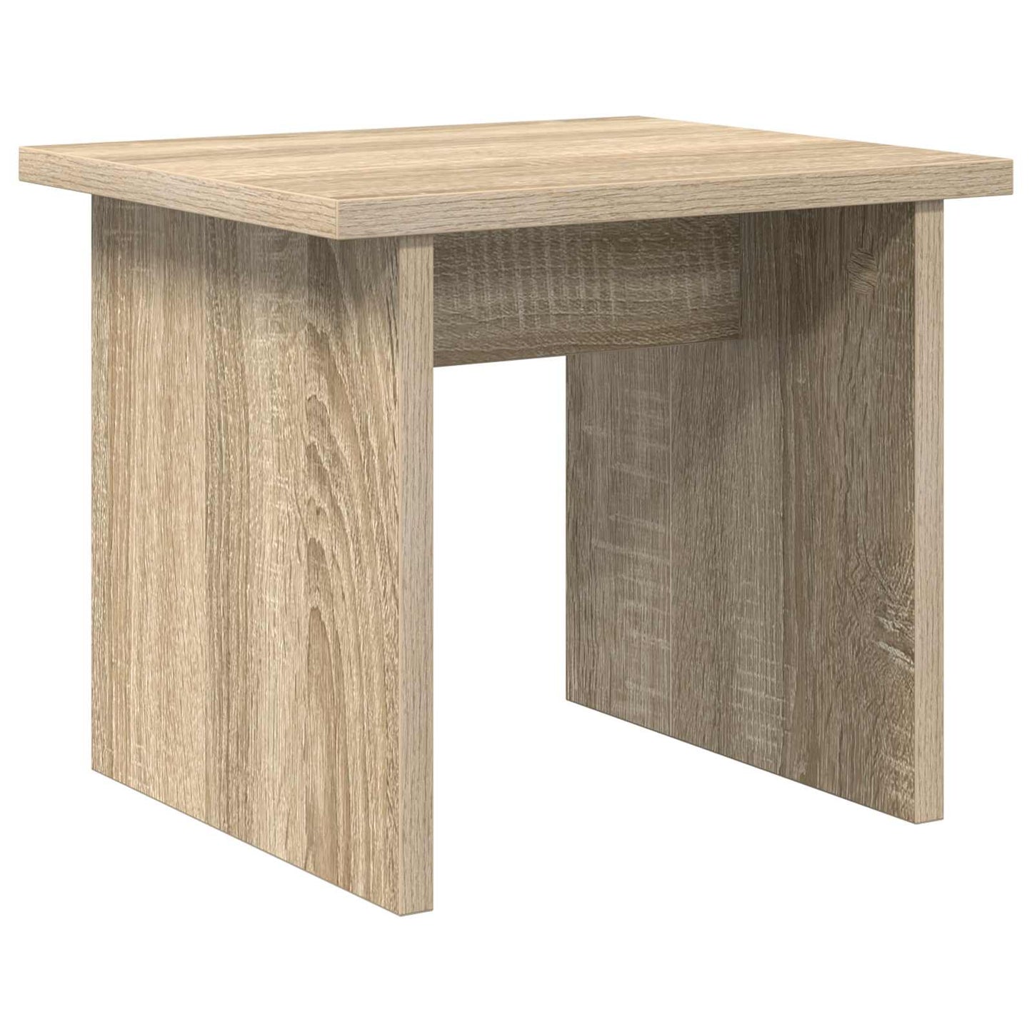 Sko skab med hylde 2 pcs Sonoma eg Konstrueret træ