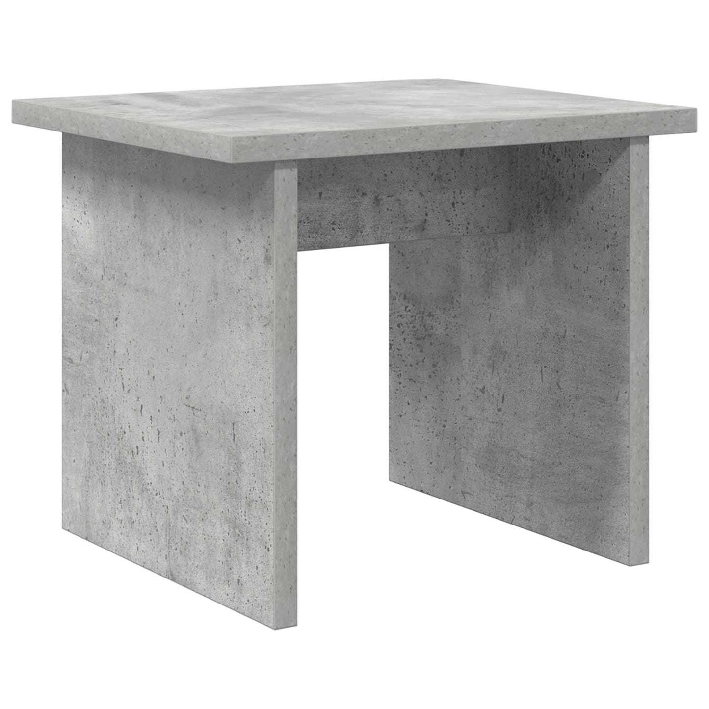 Sko skab med hylde 2 pcs Beton Grå Konstrueret træ