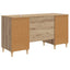 Bord Artisan-eg Konstrueret træ 142,5 x 50 x 75 cm