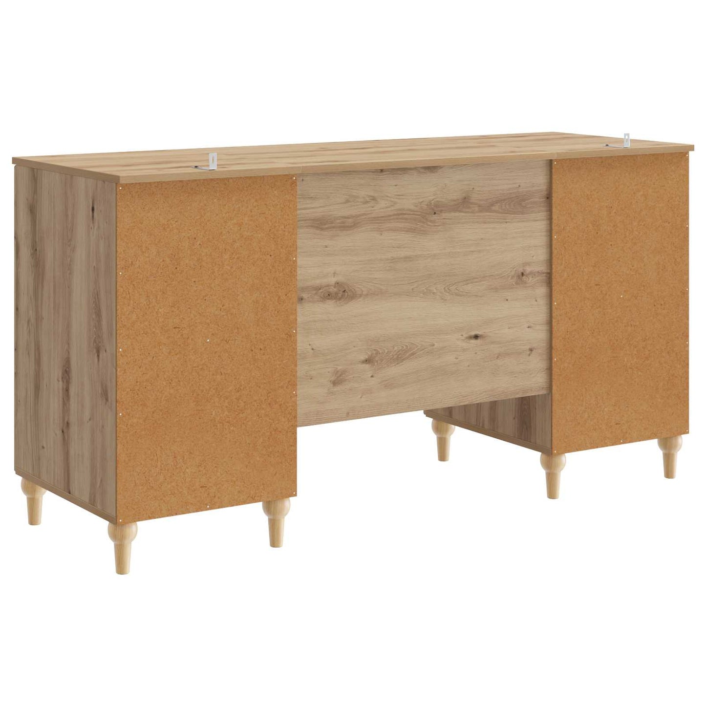Bord Artisan-eg Konstrueret træ 142,5 x 50 x 75 cm