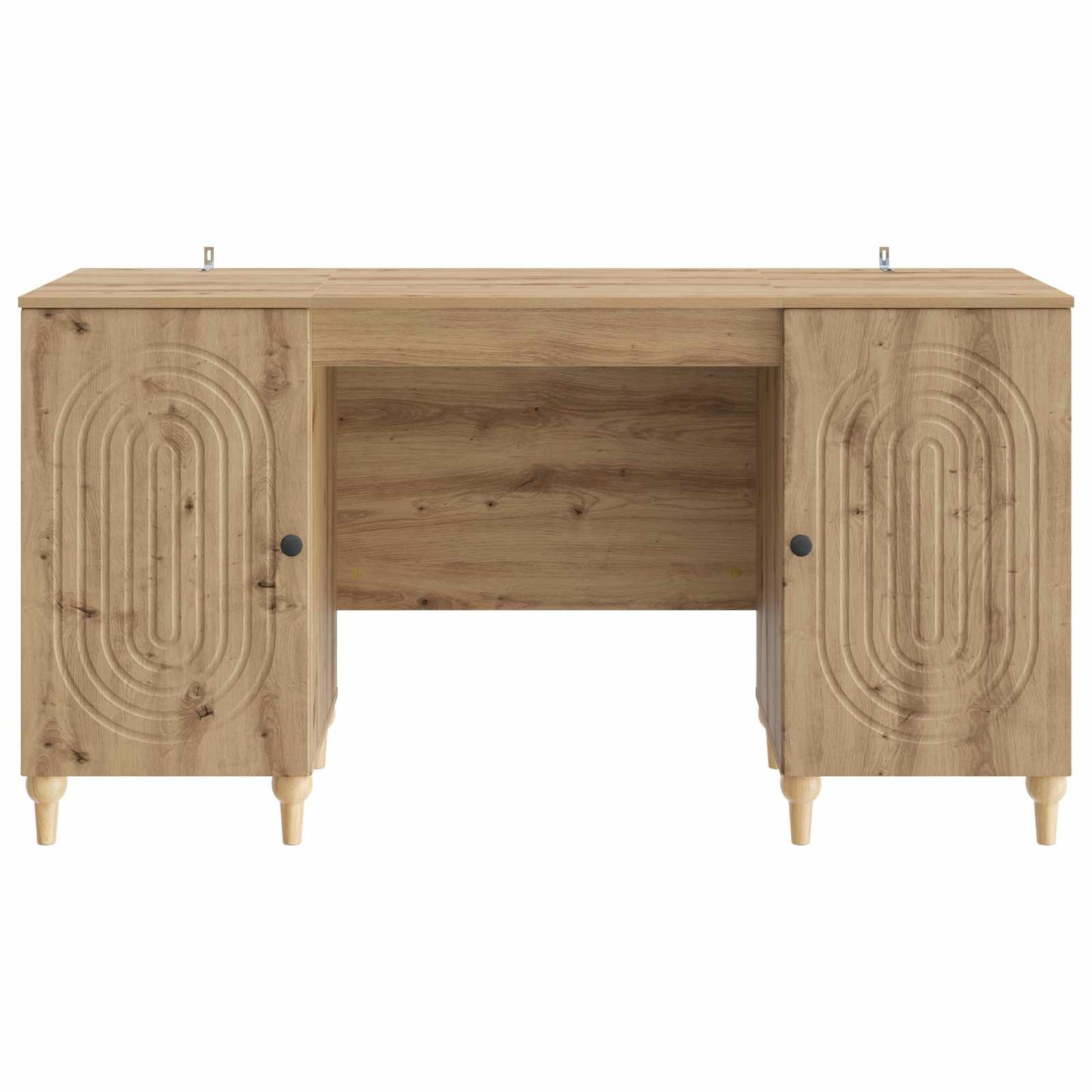 Bord Artisan-eg Konstrueret træ 142,5 x 50 x 75 cm