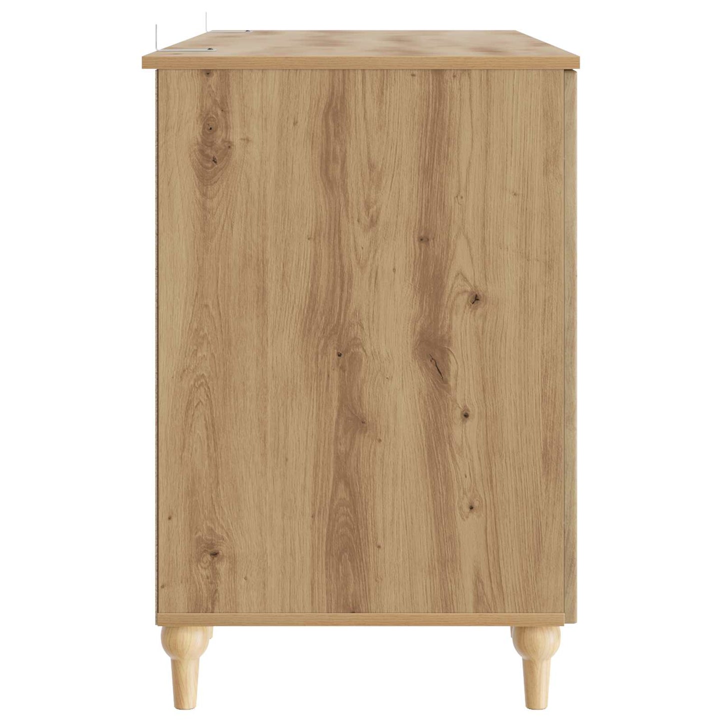 Bord Artisan-eg Konstrueret træ 142,5 x 50 x 75 cm