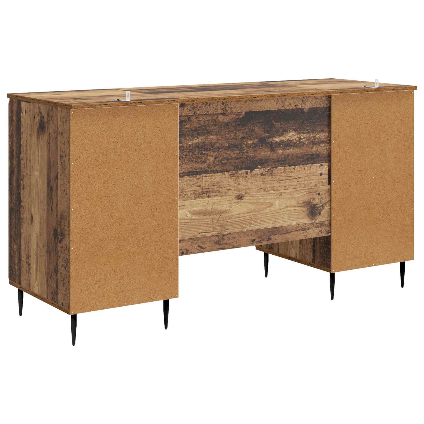 Bord med hylde Gammelt træ 142,5 x 50 x 75 cm Konstrueret træ
