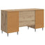 Bord Artisan-eg Konstrueret træ 142,5 x 50 x 75 cm