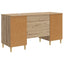 Bord Artisan-eg Konstrueret træ 142,5 x 50 x 75 cm