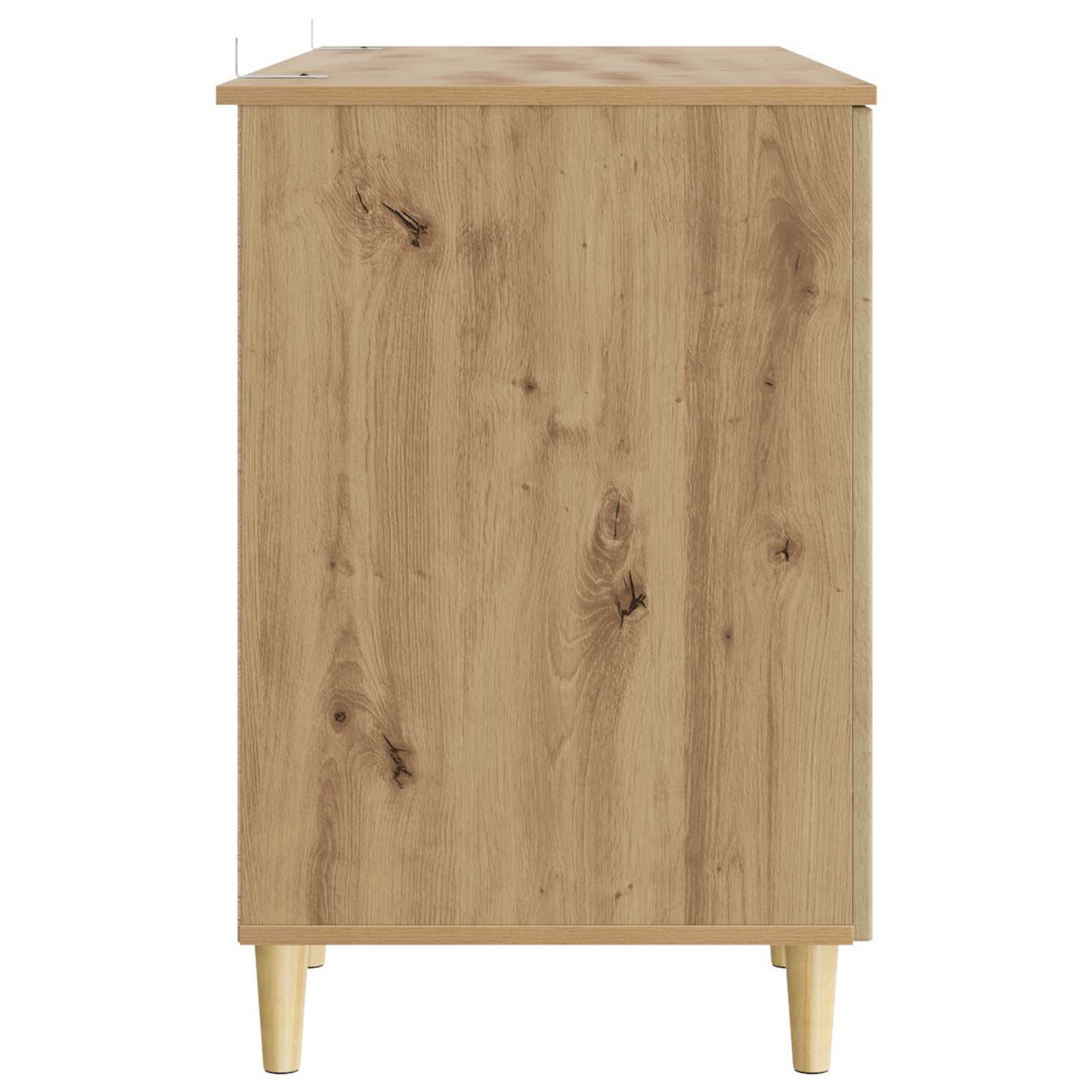 Bord Artisan-eg Konstrueret træ 142,5 x 50 x 75 cm