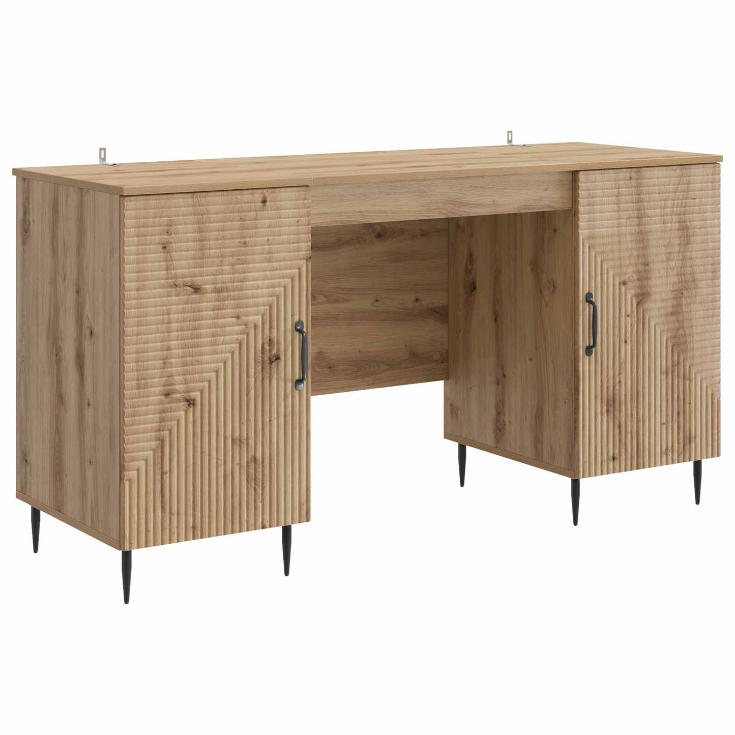 Bord Artisan-eg Konstrueret træ 142,5 x 50 x 75 cm