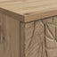 Bord Artisan-eg Konstrueret træ 142,5 x 50 x 75 cm