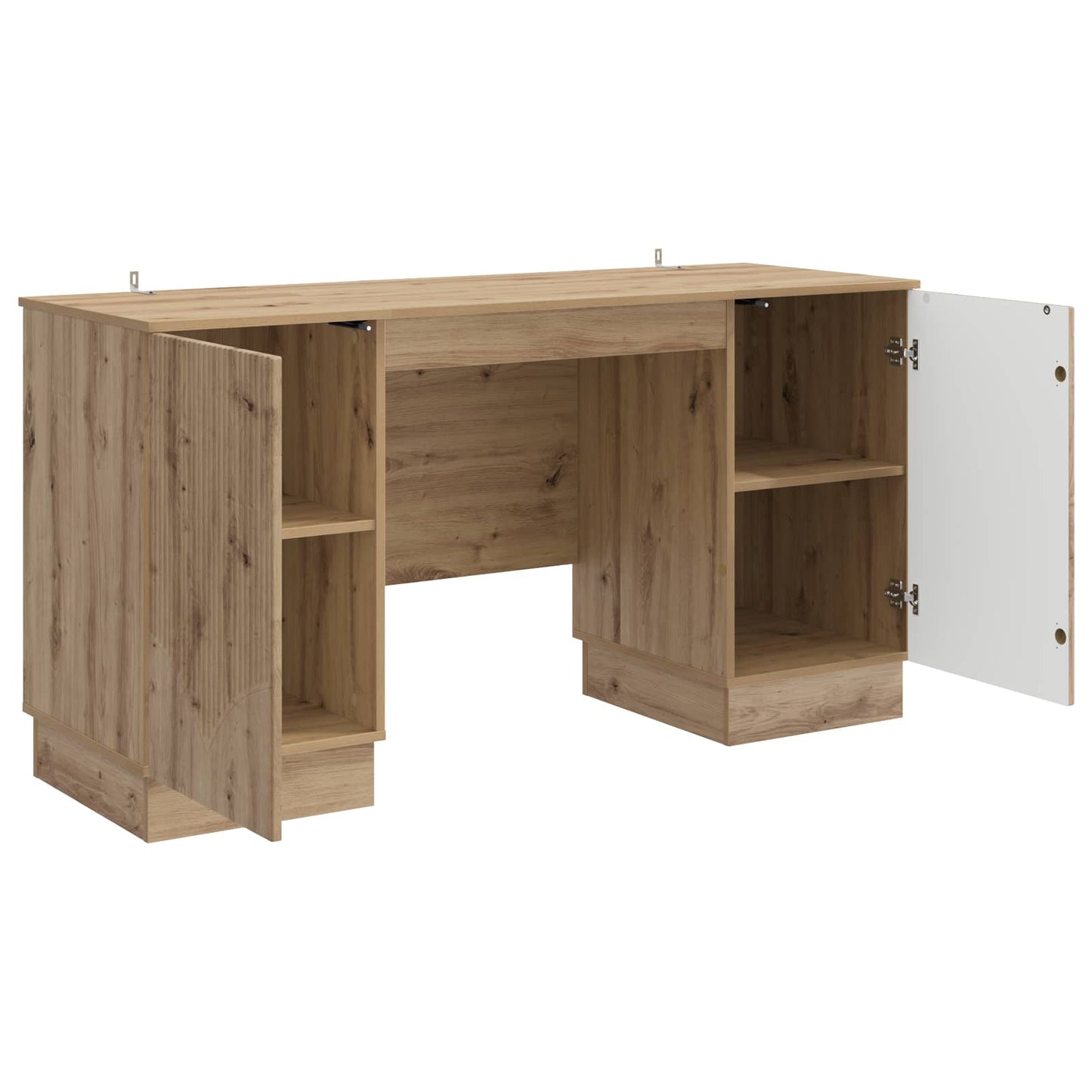 Bord Artisan-eg Konstrueret træ 142,5 x 50 x 75 cm