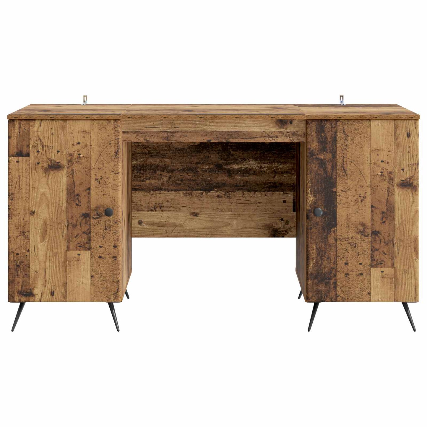 Bord med hylde Gammelt træ 142,5 x 50 x 75 cm Konstrueret træ