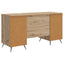 Bord Artisan-eg Konstrueret træ 142,5 x 50 x 75 cm