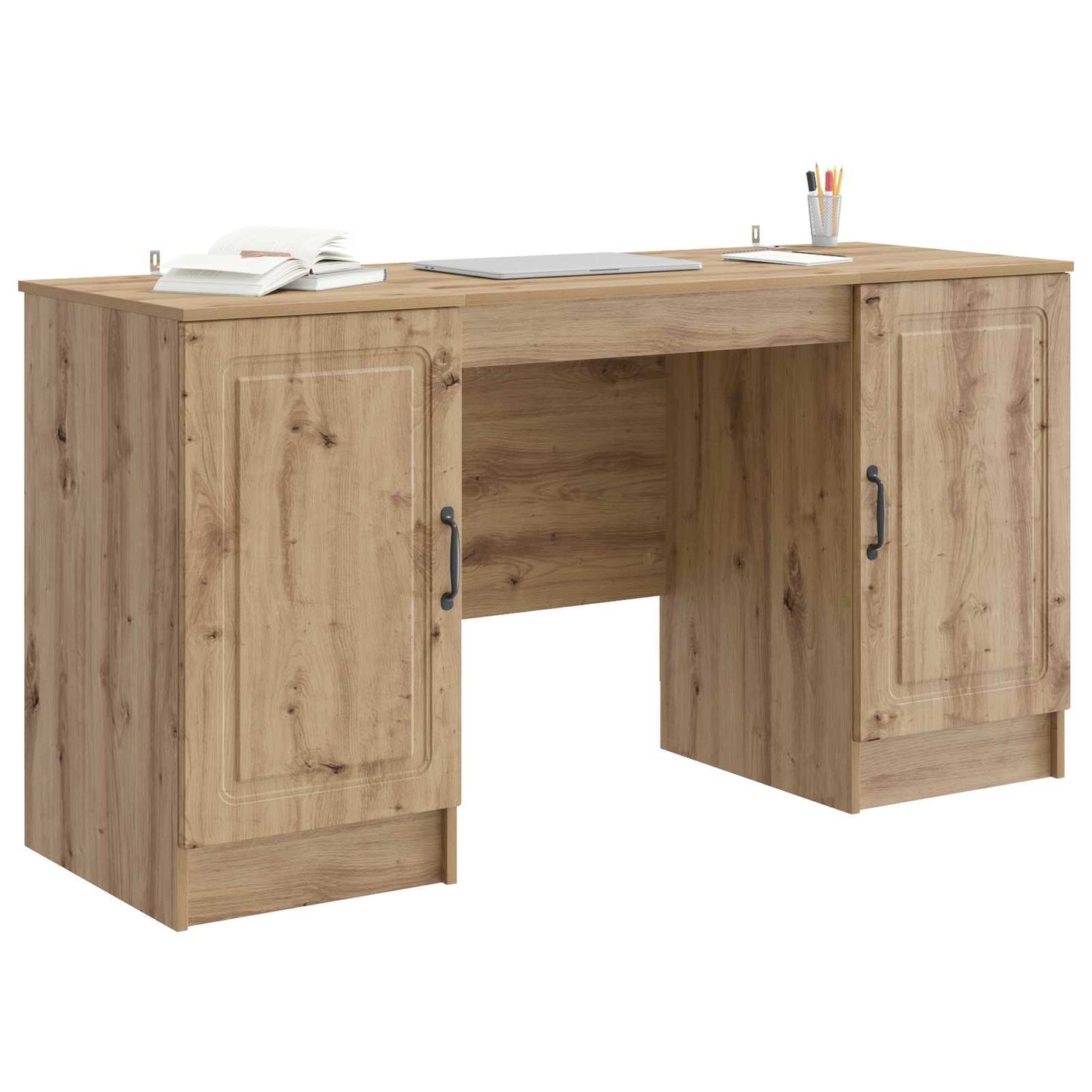 Bord Artisan-eg Konstrueret træ 142,5 x 50 x 75 cm