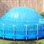 Vinter pool pude Blå Ø 220 x 140 cm PVC