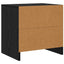 Natskab Sort eg 45 x 34 x 44,5 cm Konstrueret træ