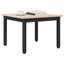 Sofabord Naturfarvet 50 x 50 x 36 cm Massiv fyrretræ