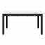 Sofabord Hvid 70 x 50 x 36 cm Massiv fyrretræ