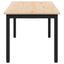 Sofabord Naturfarvet 100 x 50 x 45 cm Massiv fyrretræ