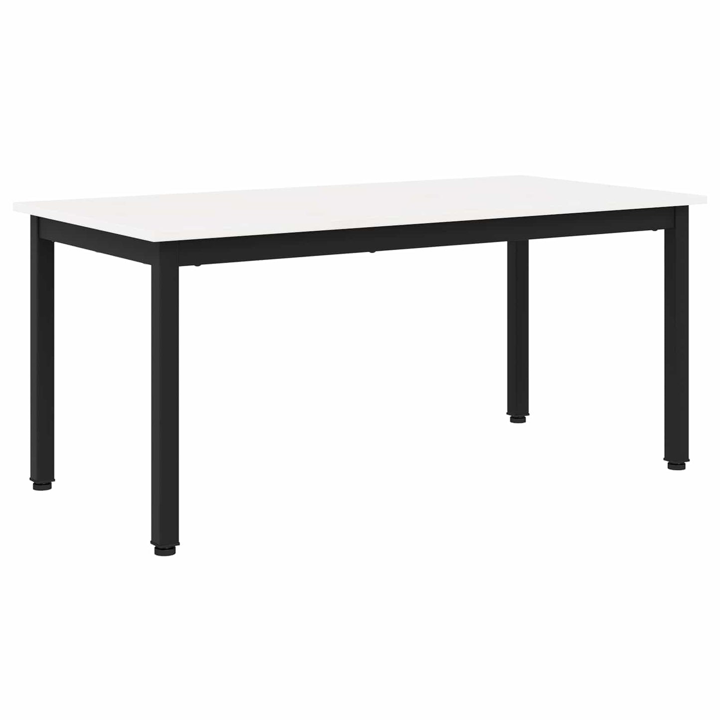 Sofabord Hvid 100 x 50 x 45 cm Massiv fyrretræ
