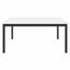 Sofabord Hvid 100 x 100 x 45 cm Massiv fyrretræ