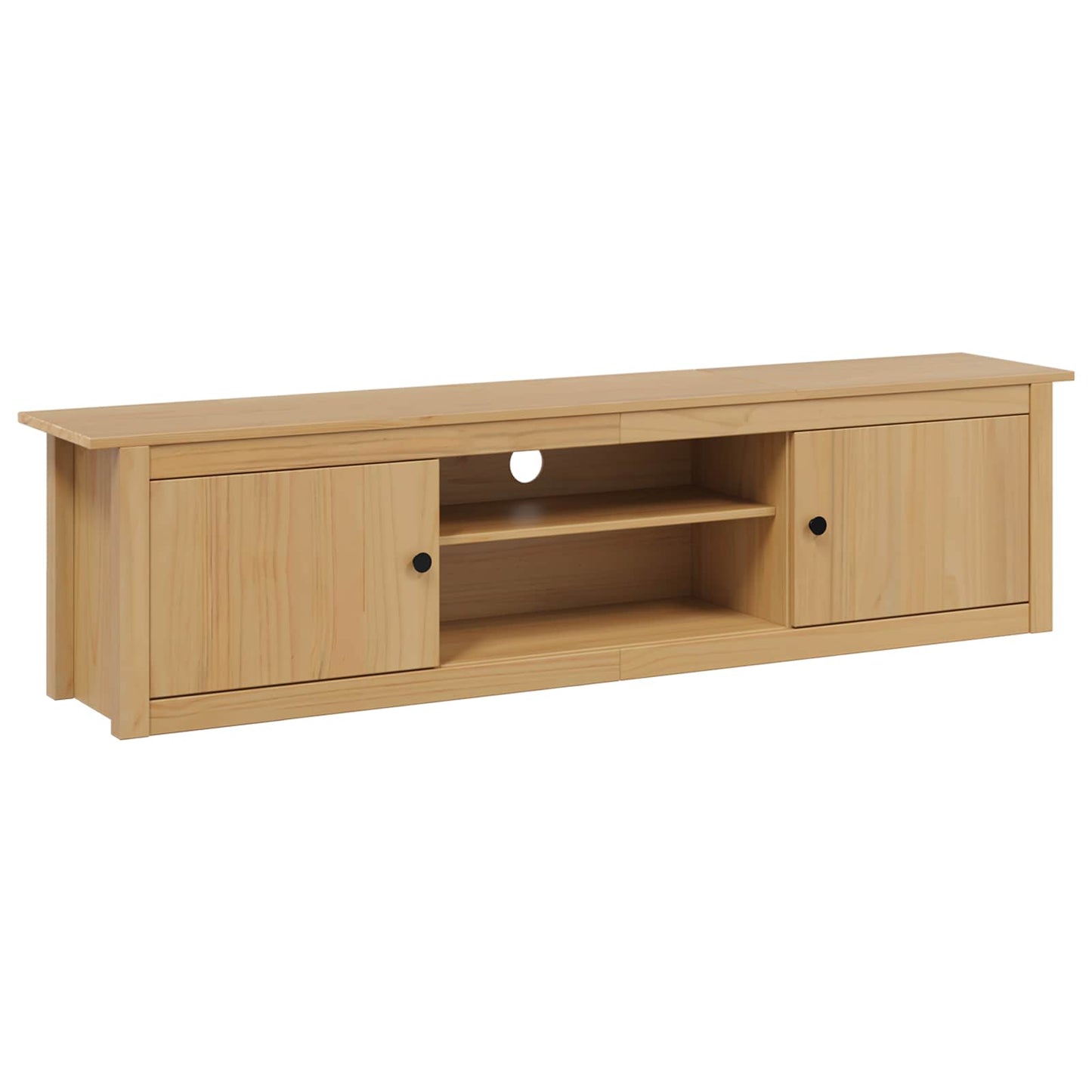 TV stativ HILL Honningbrun 158 x 40 x 39.5 cm Massivt fyrretræ