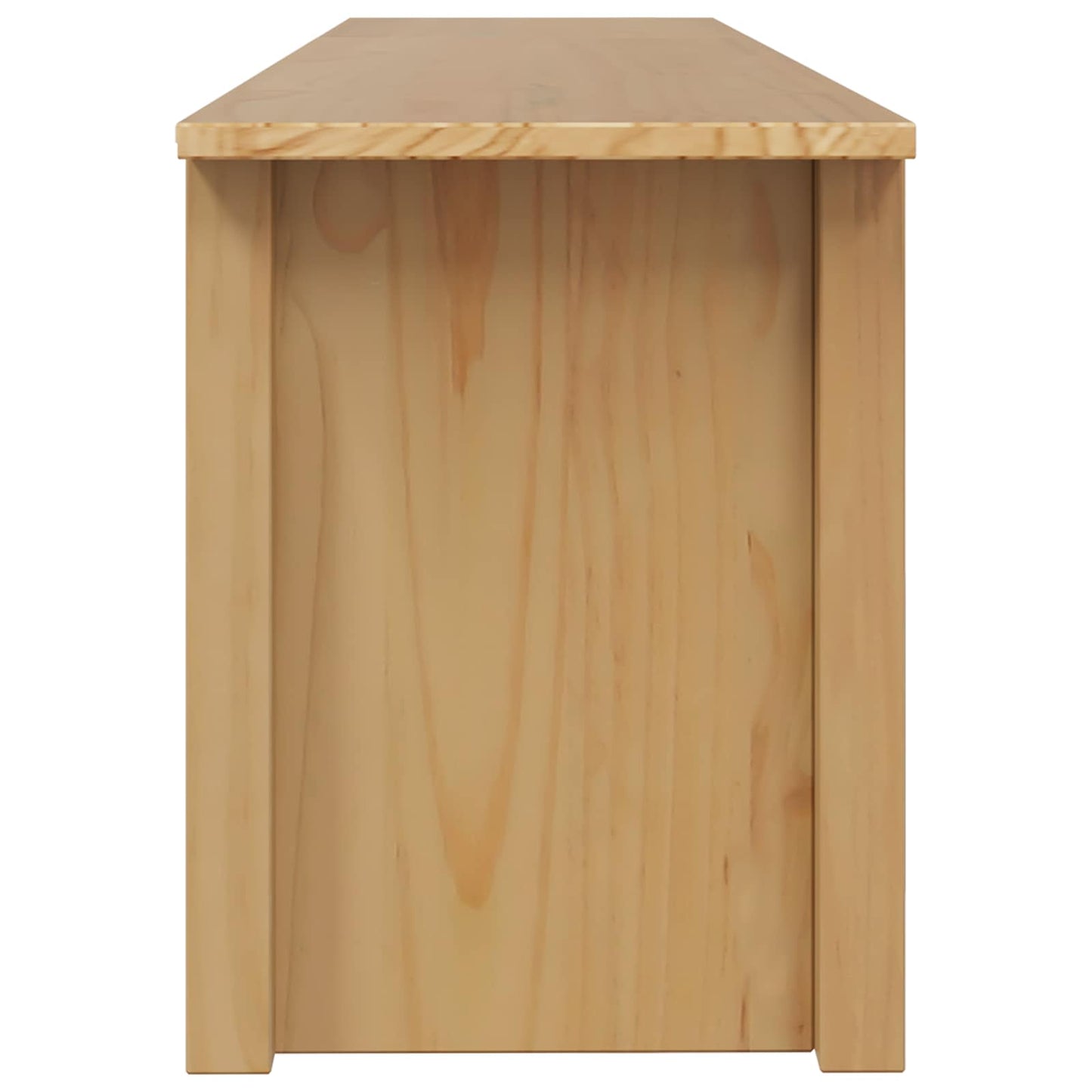 TV stativ HILL Honningbrun 158 x 40 x 39.5 cm Massivt fyrretræ