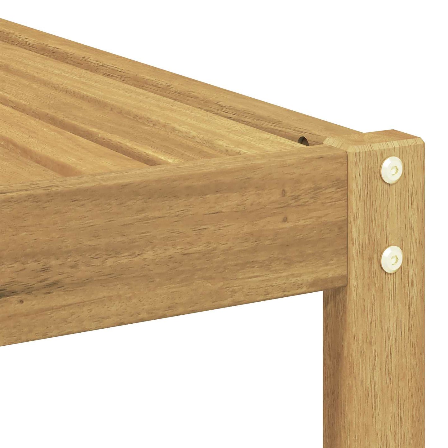 Udendørs Modulsofa 2 Stk Hvid 182,5 x 63 x 73 cm