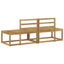 Udendørs Modulsofa 2 Stk Hvid 182,5 x 63 x 73 cm