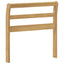 Armlænsmodul 2 pcs Hvid 58,5 x 8,5 x 60 cm Massivt Akacietræ