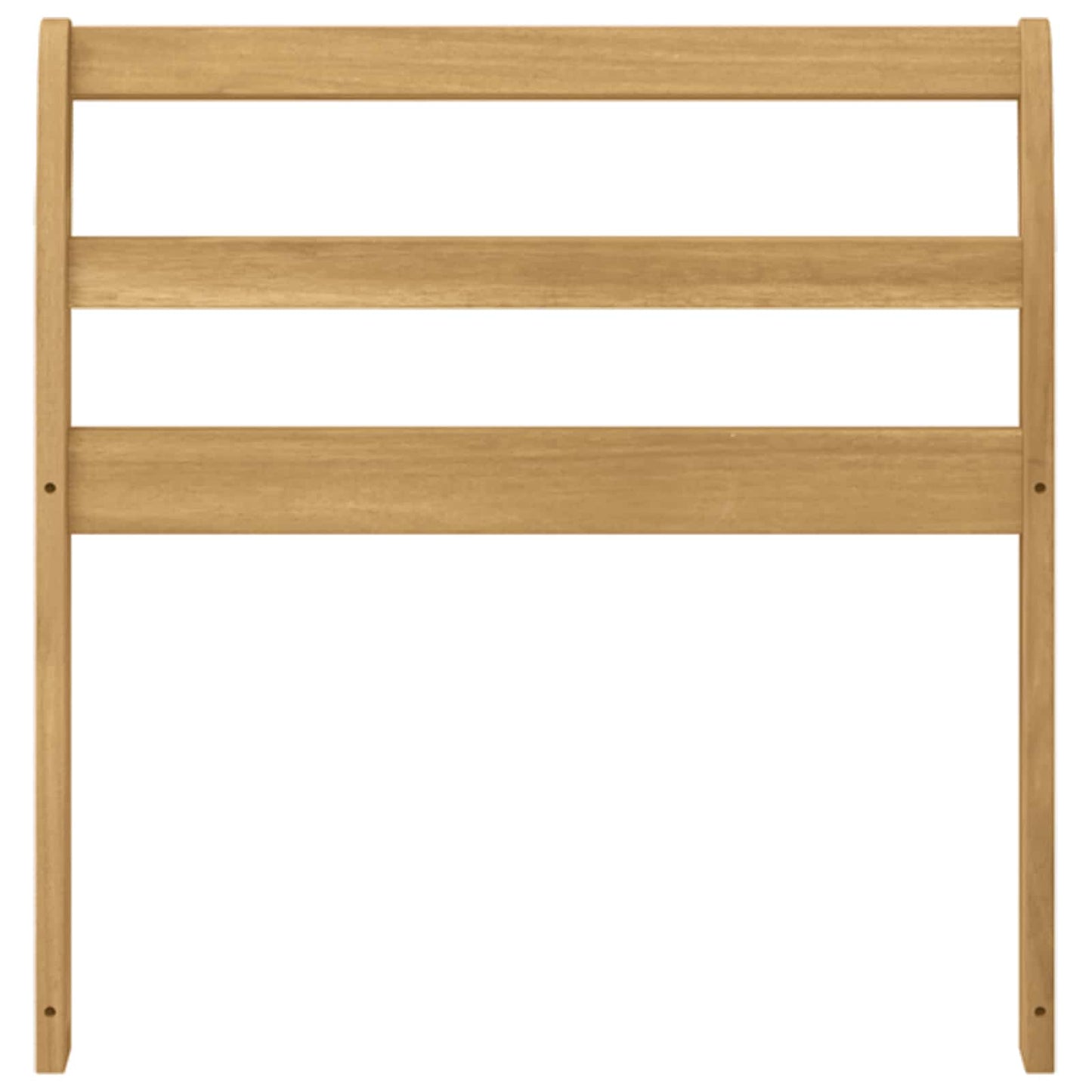 Armlænsmodul 2 pcs Hvid 58,5 x 8,5 x 60 cm Massivt Akacietræ