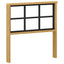 Armlænsmodul 2 pcs Hvid 60 x 6 x 61 cm Massivt Akacietræ