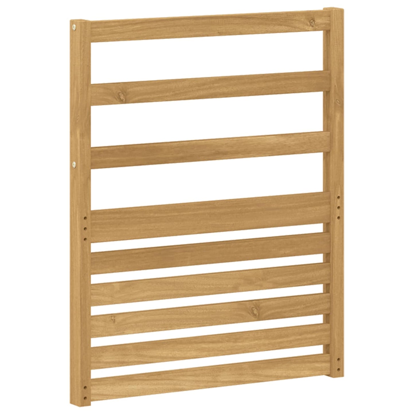 Armlænsmodul 2 pcs Hvid 59 x 4 x 73 cm Massivt Akacietræ