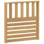 Armlænsmodul 2 pcs Hvid 60 x 6 x 61 cm Massivt Akacietræ