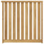 Armlænsmodul 2 pcs Hvid 60 x 6 x 61 cm Massivt Akacietræ