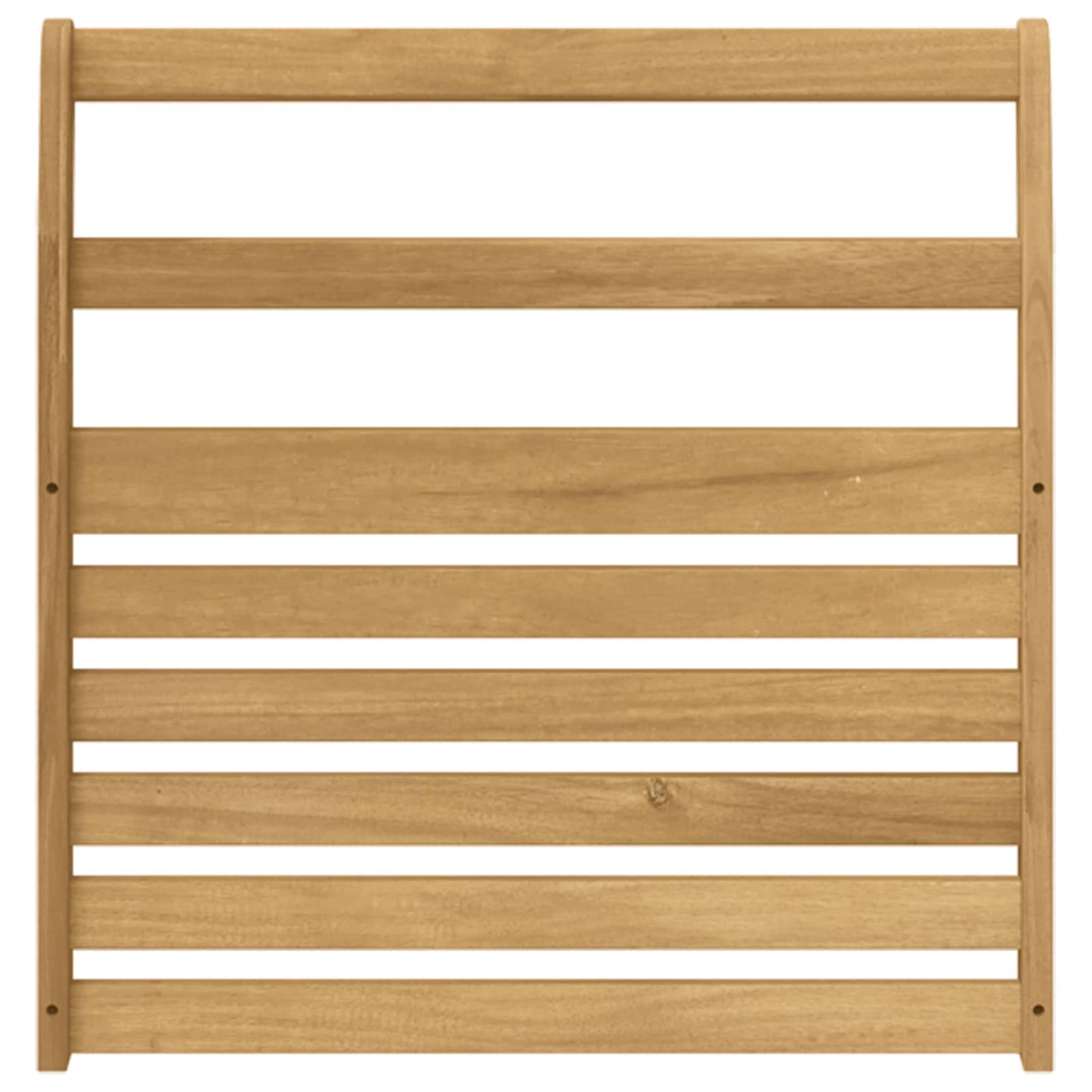 Armlænsmodul 2 pcs Hvid 58,5 x 8 x 60 cm Massivt Akacietræ