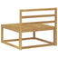 Udendørs Mellem Sofa Hvid 79 x 83 x 73 cm