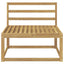 Udendørs Mellem Sofa Hvid 79 x 83 x 73 cm