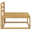 Udendørs Mellem Sofa Hvid 79 x 83 x 73 cm