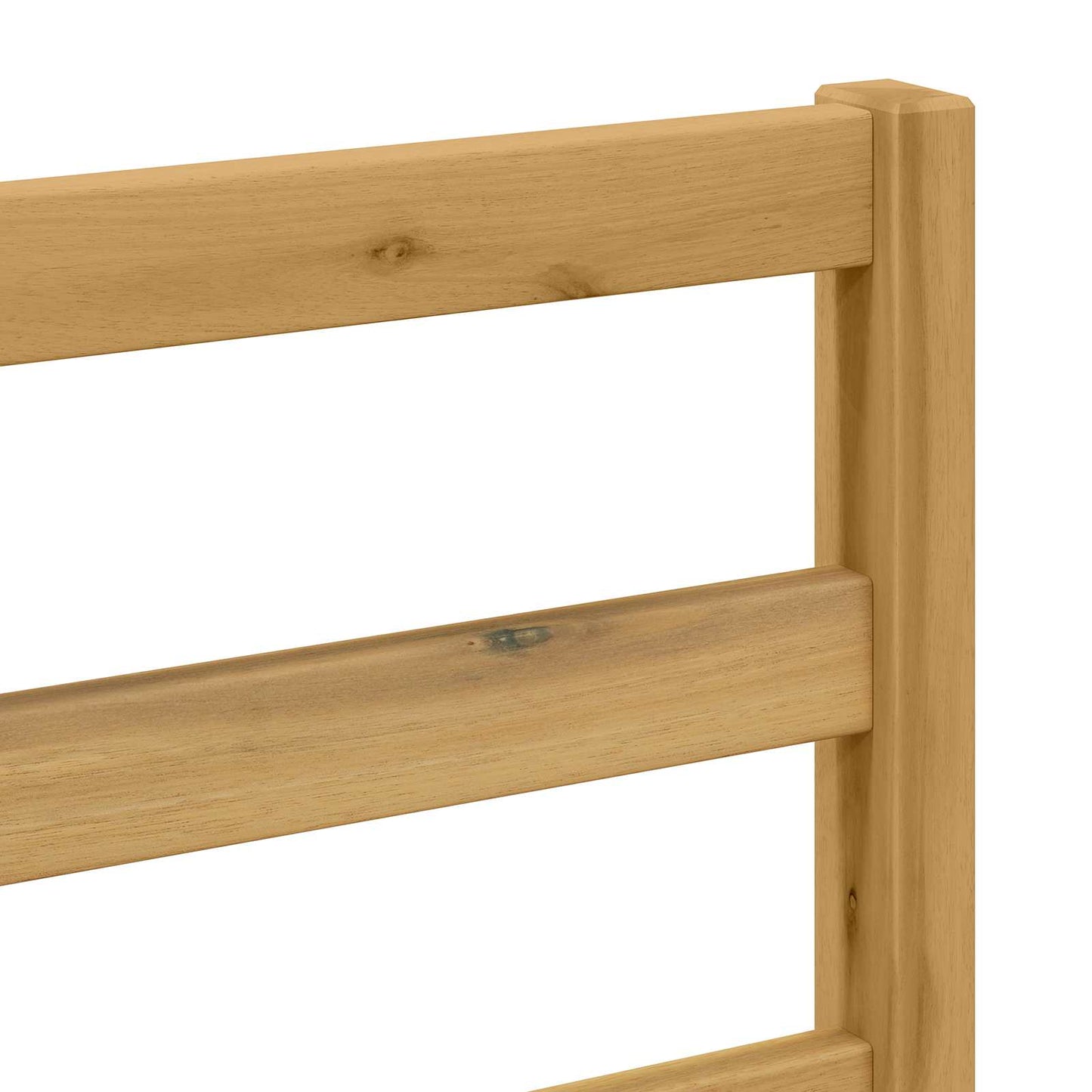 Armlænsmodul 2 pcs Hvid 79 x 4 x 73 cm Massivt Akacietræ