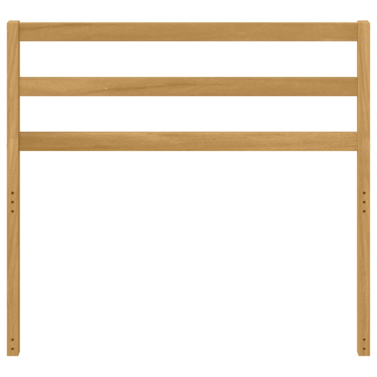 Armlænsmodul 2 pcs Hvid 79 x 4 x 73 cm Massivt Akacietræ