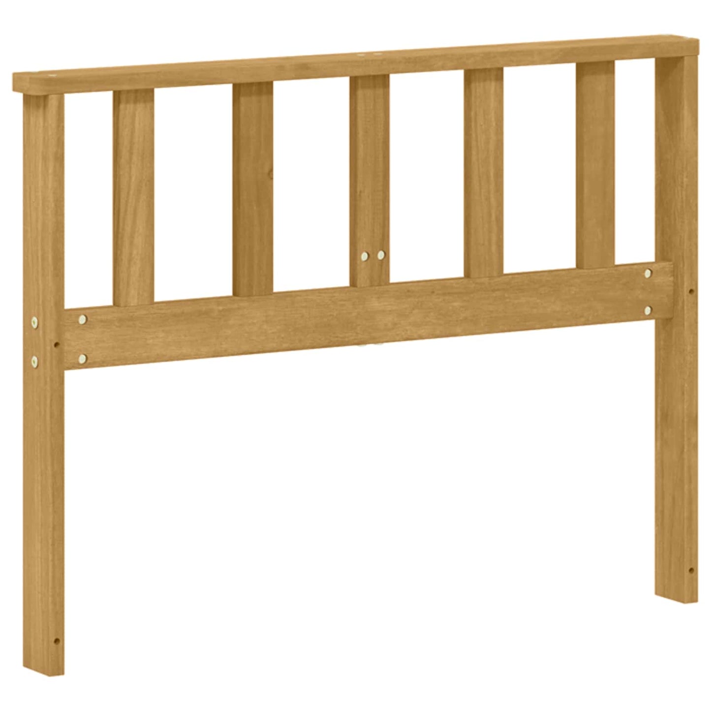 Armlæn Modul 2 pcs Hvid 80 x 6 x 61 cm Massivt Akacietræ