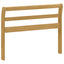 Armlænsmodul 2 pcs Hvid 78,5 x 8,5 x 60 cm Massivt Akacietræ
