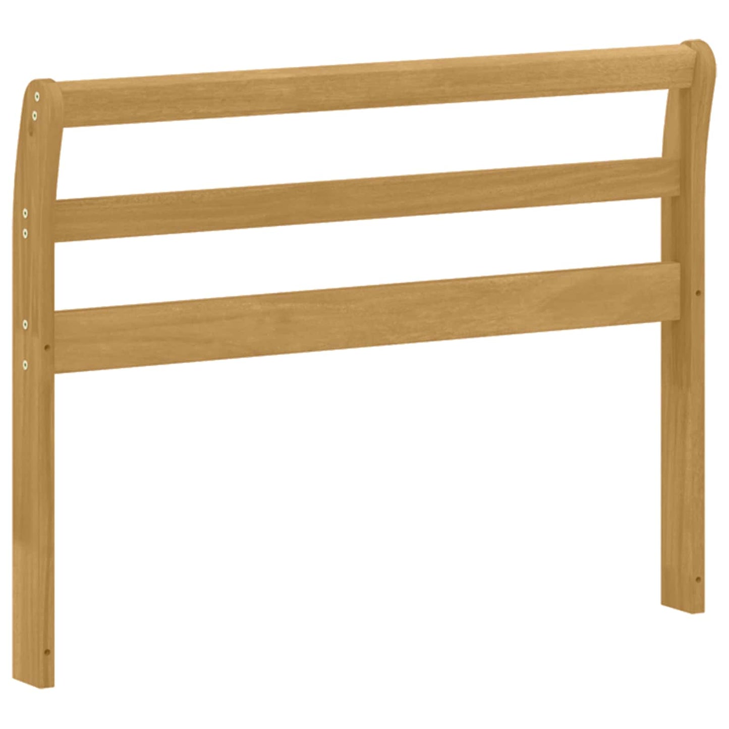 Armlænsmodul 2 pcs Hvid 78,5 x 8,5 x 60 cm Massivt Akacietræ