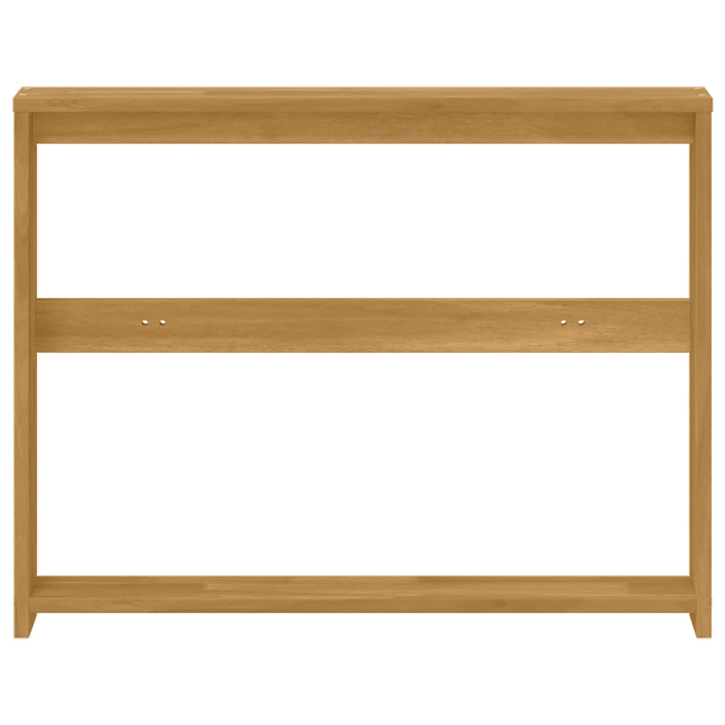 Armlænsmodul 2 pcs Hvid 78,5 x 10 x 61 cm Massivt Akacietræ