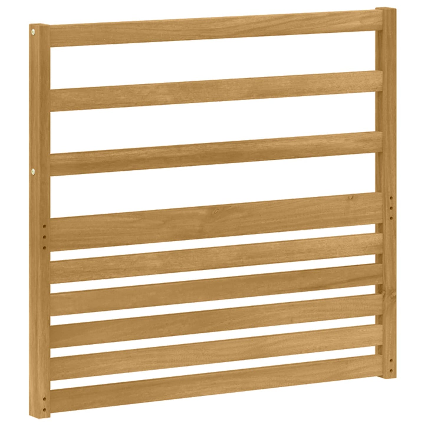 Armlænsmodul 2 pcs Hvid 79 x 4 x 73 cm Massivt Akacietræ