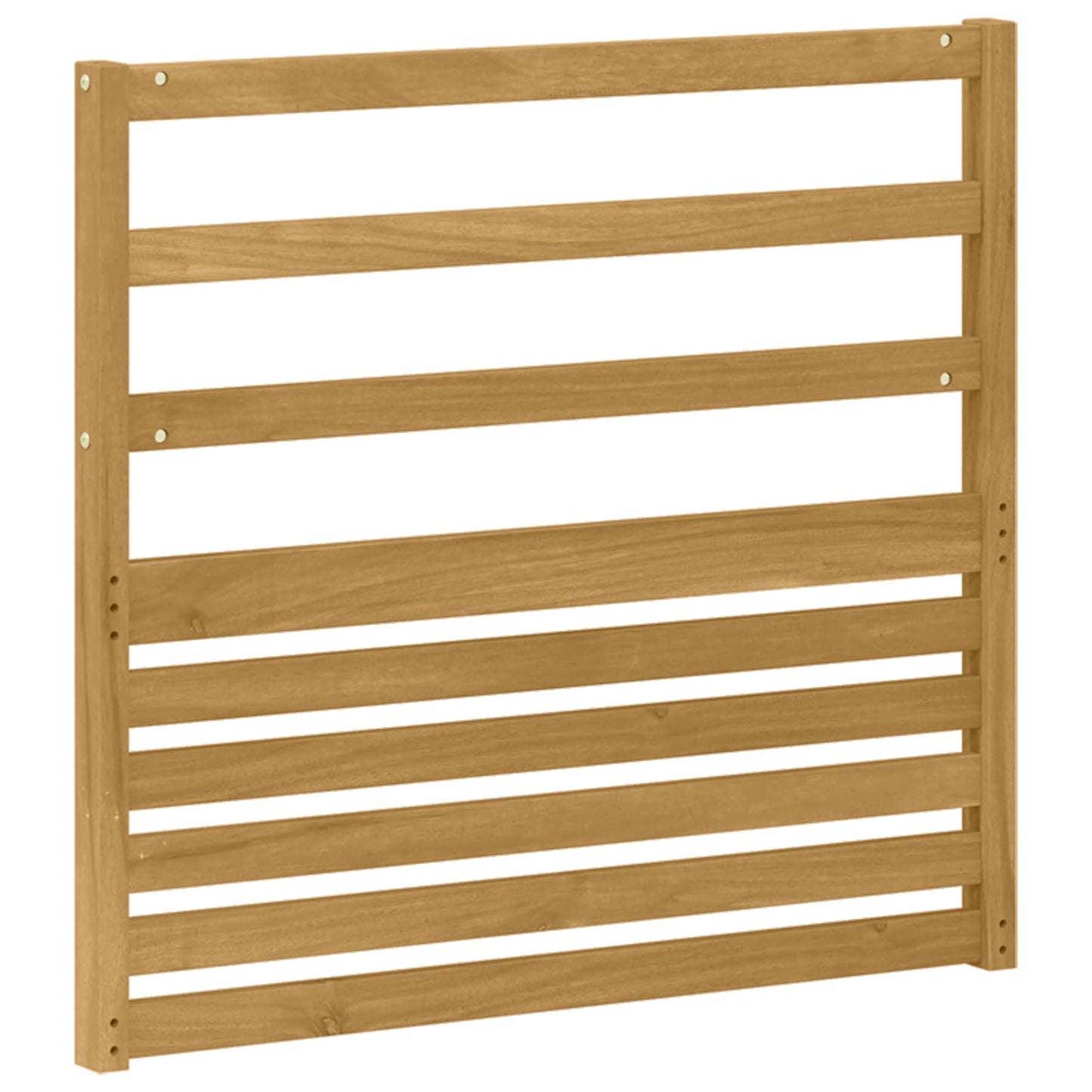 Armlænsmodul 2 pcs Hvid 79 x 4 x 73 cm Massivt Akacietræ