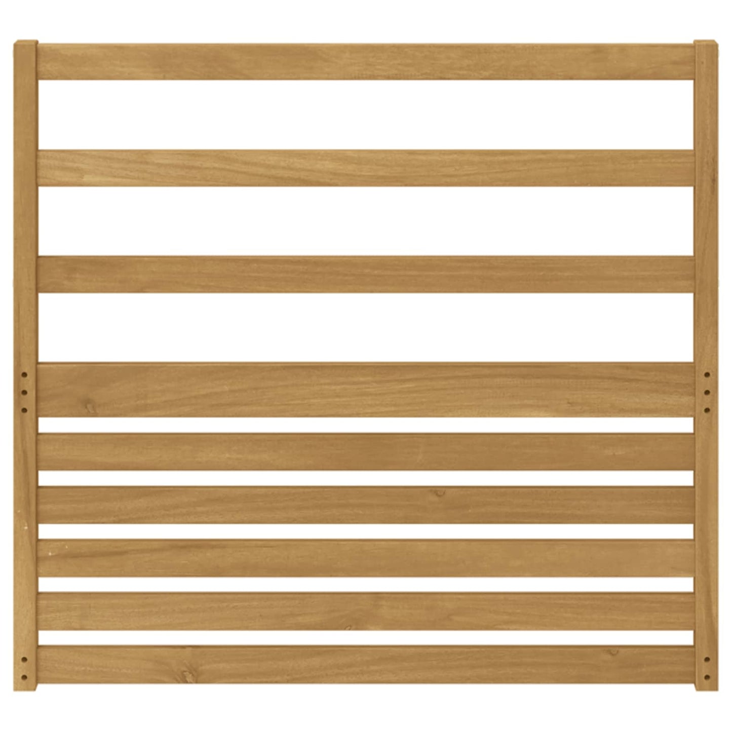 Armlænsmodul 2 pcs Hvid 79 x 4 x 73 cm Massivt Akacietræ