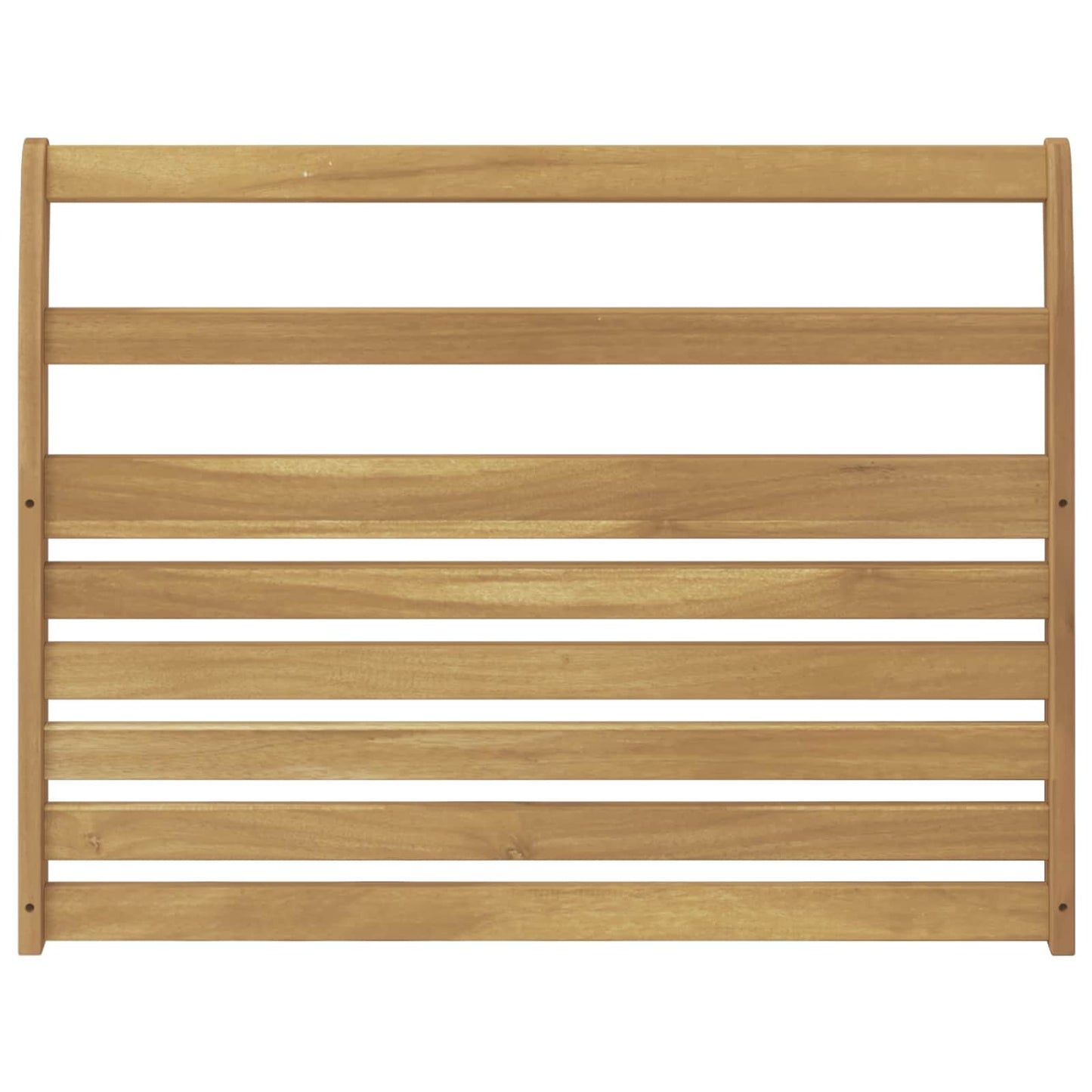 Armlænsmodul 2 pcs Hvid 78,5 x 8,5 x 60 cm Massivt Akacietræ