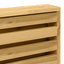 Armlænsmodul 2 pcs Hvid 78,5 x 10 x 61 cm Massivt Akacietræ